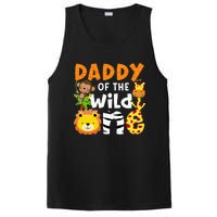 Daddy Of The Wild One Zoo Bday Party Safari Jungle Animals PosiCharge Competitor Tank