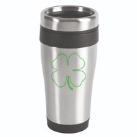 Dotted Cloverleaf St. Patrick's Day 16oz Travel Tumbler