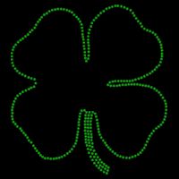 Dotted Cloverleaf St. Patrick's Day 16oz Travel Tumbler