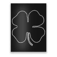 Dotted Cloverleaf St. Patrick's Day Poster