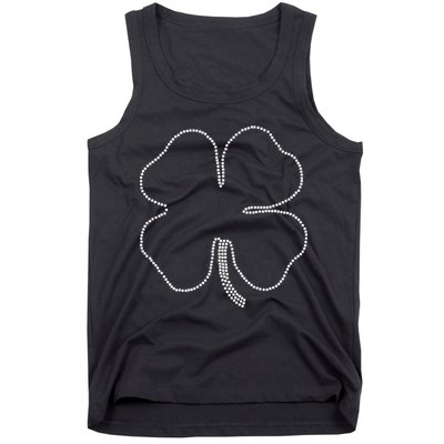 Dotted Cloverleaf St. Patrick's Day Tank Top