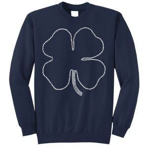 Dotted Cloverleaf St. Patrick's Day Tall Sweatshirt