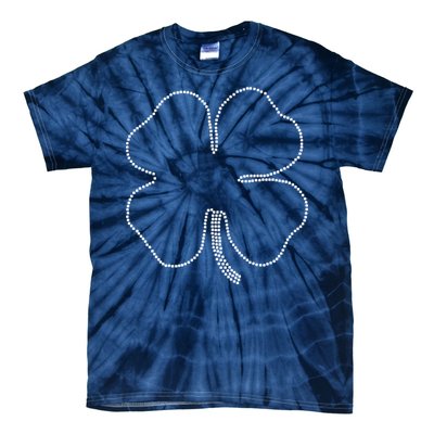 Dotted Cloverleaf St. Patrick's Day Tie-Dye T-Shirt