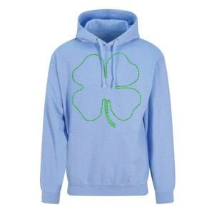 Dotted Cloverleaf St. Patrick's Day Unisex Surf Hoodie