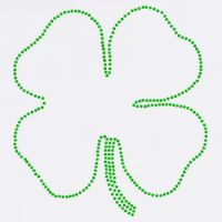 Dotted Cloverleaf St. Patrick's Day Garment-Dyed Sweatshirt