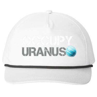 Dogedesigner Occupy Uranus Snapback Five-Panel Rope Hat