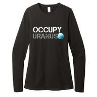 Dogedesigner Occupy Uranus Womens CVC Long Sleeve Shirt