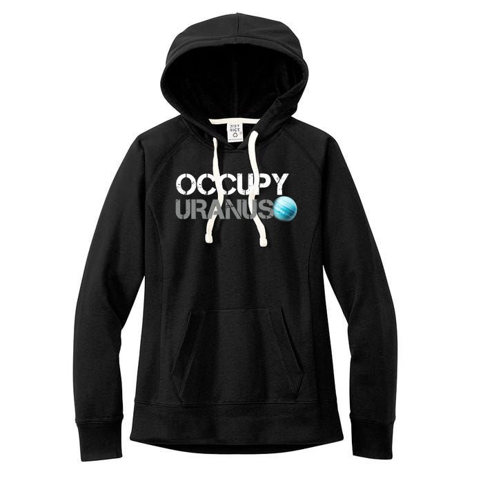 Dogedesigner Occupy Uranus Women's Fleece Hoodie