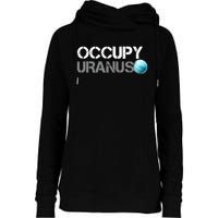 Dogedesigner Occupy Uranus Womens Funnel Neck Pullover Hood