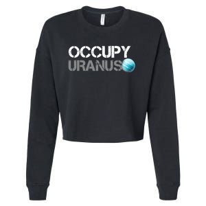 Dogedesigner Occupy Uranus Cropped Pullover Crew