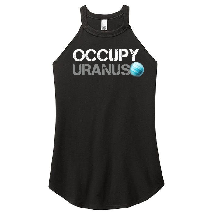 Dogedesigner Occupy Uranus Women's Perfect Tri Rocker Tank