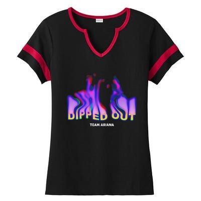 Dipped Out Vanderpump Rules Ladies Halftime Notch Neck Tee