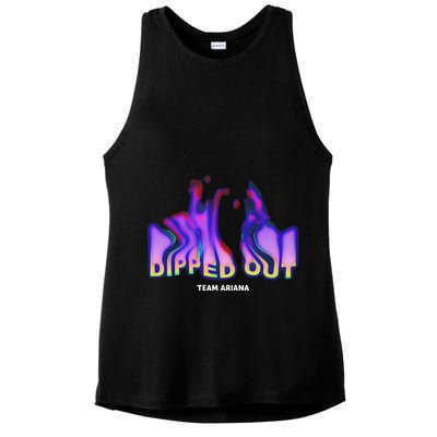 Dipped Out Vanderpump Rules Ladies PosiCharge Tri-Blend Wicking Tank