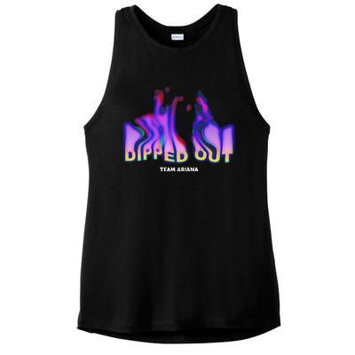 Dipped Out Vanderpump Rules Ladies PosiCharge Tri-Blend Wicking Tank