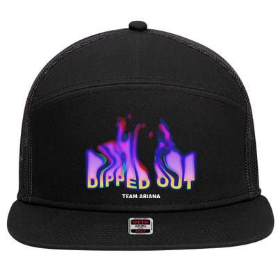 Dipped Out Vanderpump Rules 7 Panel Mesh Trucker Snapback Hat