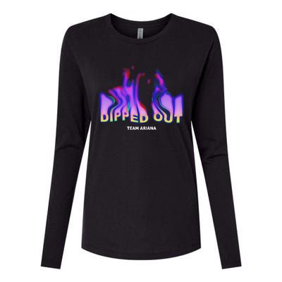 Dipped Out Vanderpump Rules Womens Cotton Relaxed Long Sleeve T-Shirt