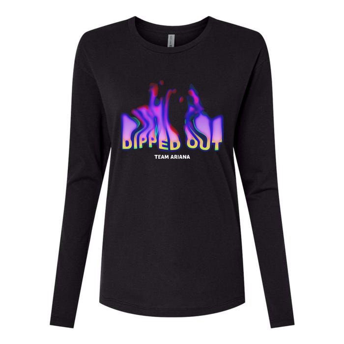 Dipped Out Vanderpump Rules Womens Cotton Relaxed Long Sleeve T-Shirt