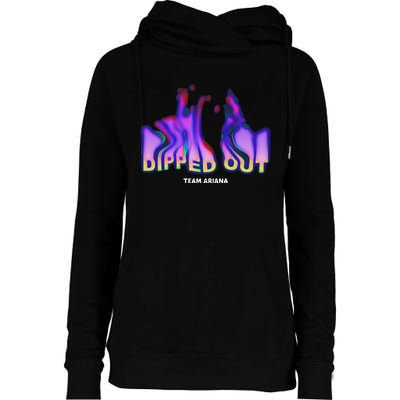 Dipped Out Vanderpump Rules Womens Funnel Neck Pullover Hood