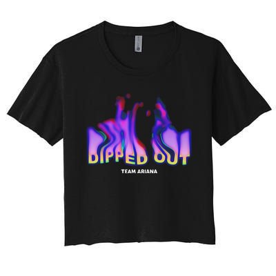 Dipped Out Vanderpump Rules Women's Crop Top Tee