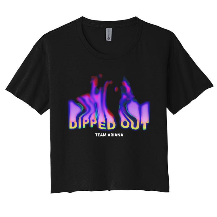 Dipped Out Vanderpump Rules Women's Crop Top Tee