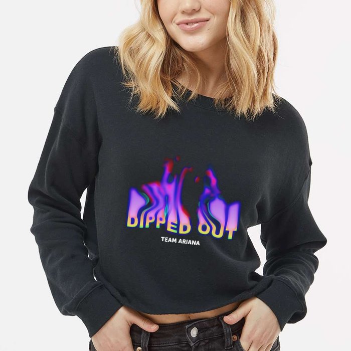 Dipped Out Vanderpump Rules Cropped Pullover Crew