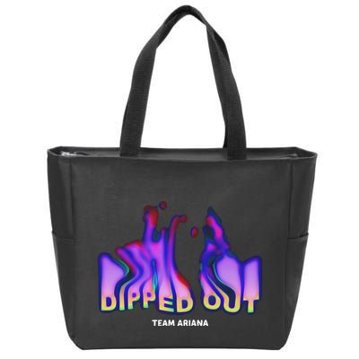 Dipped Out Vanderpump Rules Zip Tote Bag
