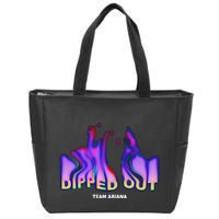 Dipped Out Vanderpump Rules Zip Tote Bag