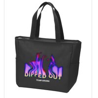 Dipped Out Vanderpump Rules Zip Tote Bag