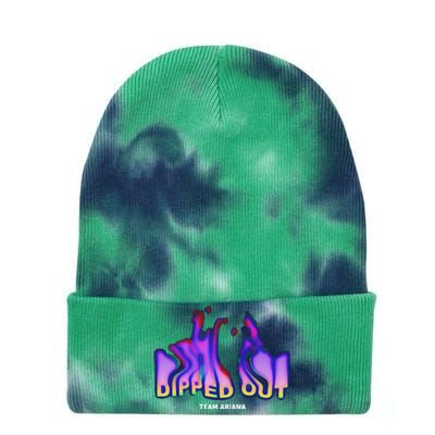 Dipped Out Vanderpump Rules Tie Dye 12in Knit Beanie