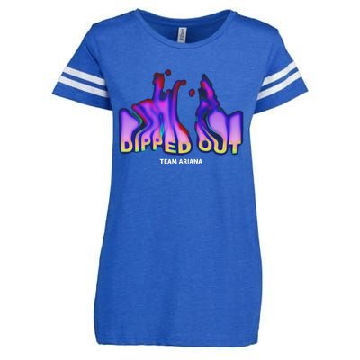 Dipped Out Vanderpump Rules Enza Ladies Jersey Football T-Shirt