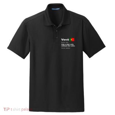 Definition Of Vovo Camisa Funny Portuguese Grandfather Dry Zone Grid Polo