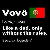 Definition Of Vovo Camisa Funny Portuguese Grandfather 16 in Basic Backpack