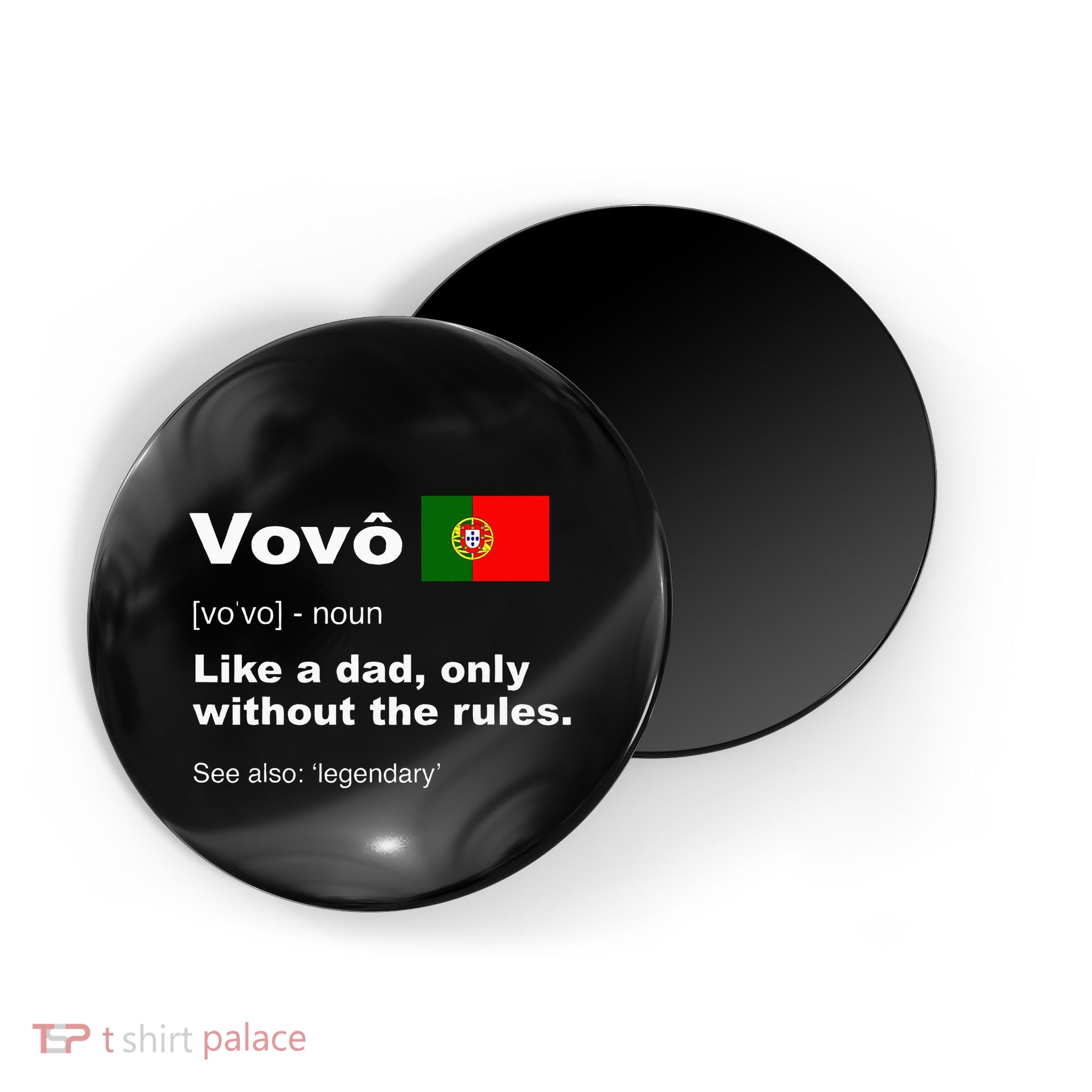 Definition Of Vovo Camisa Funny Portuguese Grandfather Magnet