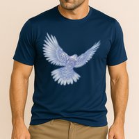 Dove Blue Porcelain Cooling Performance Crew T-Shirt