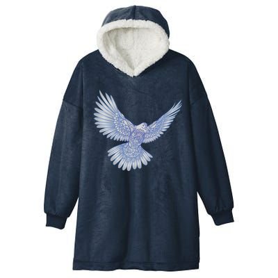 Dove Blue Porcelain Hooded Wearable Blanket