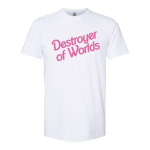 Destroyer Of Worlds In Pink Softstyle CVC T-Shirt