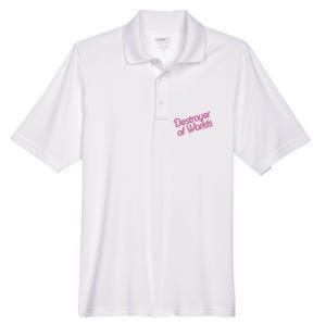 Destroyer Of Worlds In Pink Men's Origin Performance Pique Polo