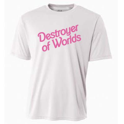 Destroyer Of Worlds In Pink Cooling Performance Crew T-Shirt