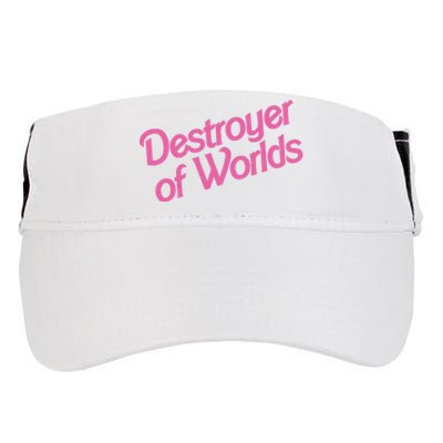 Destroyer Of Worlds In Pink Adult Drive Performance Visor