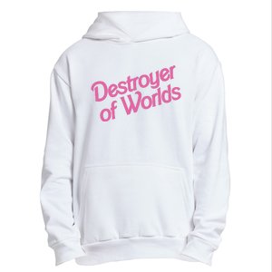 Destroyer Of Worlds In Pink Urban Pullover Hoodie