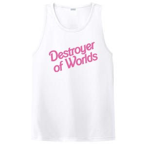 Destroyer Of Worlds In Pink PosiCharge Competitor Tank