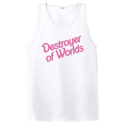 Destroyer Of Worlds In Pink PosiCharge Competitor Tank