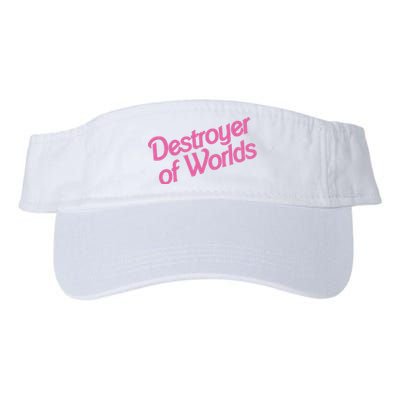 Destroyer Of Worlds In Pink Valucap Bio-Washed Visor