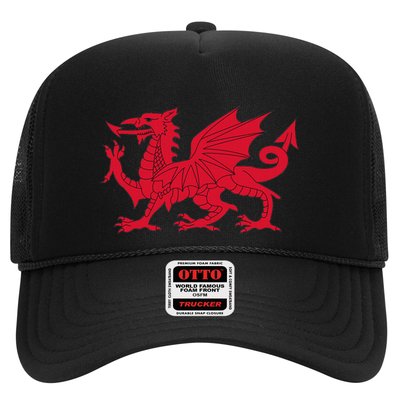 Dragon Of Wales Flag Cool Welsh Cymru Flags Trucker Hat