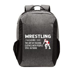 Definition Of Wrestling Wrestler Vector Backpack