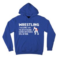 Definition Of Wrestling Wrestler Gift Hoodie