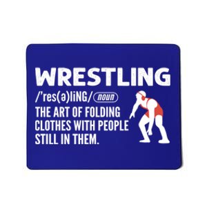 Definition Of Wrestling Wrestler Gift Mousepad