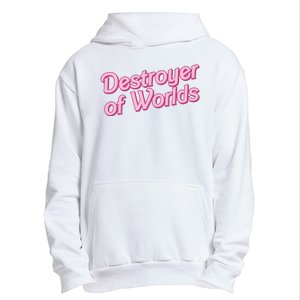 Detroyer Of Worlds Funny Barbe Barbenheimer Urban Pullover Hoodie