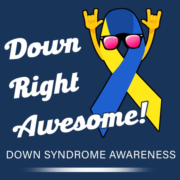 Down Right Awesome Down Syndrome Cooling Performance Crew T-Shirt