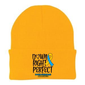 Down Right Perfect - Down Syndrome Awareness Knit Cap Winter Beanie